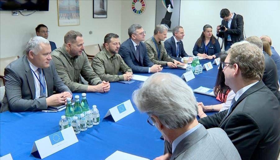  Делегацията на Украйна в Ню Йорк 